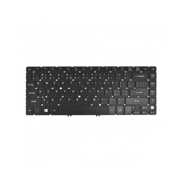 Acer Aspire V5-431 Klávesnica bez rámčeka čierna CZ / SK podsvietená
