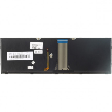 Lenovo Flex 2-15 Klávesnica CZ / SK Čierna / Biela / Strieborná, podsvietená, s rámčekom