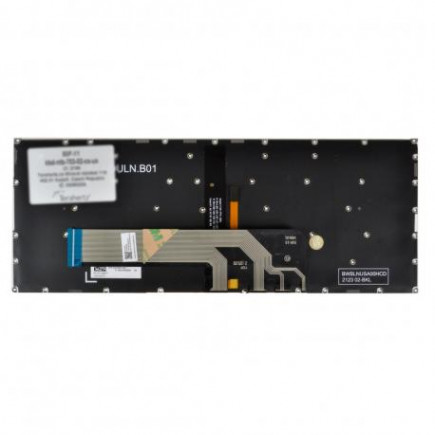 Lenovo IdeaPad 530S-14IKB Klávesnica bez rámčeka čierna CZ / SK podsvietená