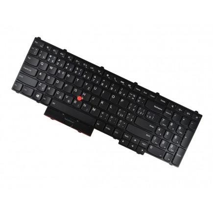 Lenovo ThinkPad P51 Klávesnica CZ / SK čierna, bez podsvietenia, s rámčekom