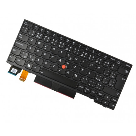 Lenovo ThinkPad L13 Gen 2 Klávesnica CZ / SK čierna, podsvietená, s rámčekom