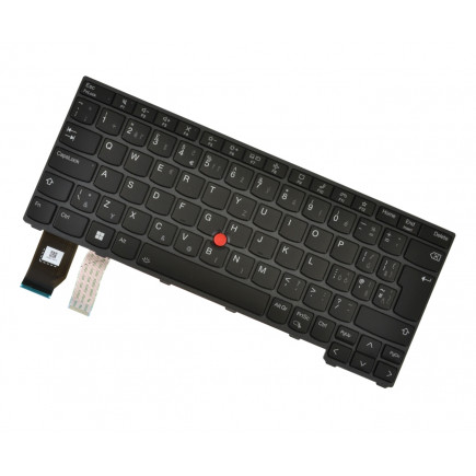 Lenovo ThinkPad X13 Gen 2 Klávesnica CZ / SK Čierna, podsvietená, s rámčekom