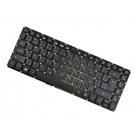 Acer Aspire A114-32 Klávesnica CZ/SK čierna, bez rámčeka, bez podsvietenia