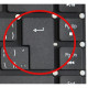 Acer Aspire A114-32 Klávesnica CZ/SK čierna, bez rámčeka, bez podsvietenia