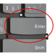 Lenovo ThinkBook 14 G2 ARE Klávesnica bez rámčeka Čierna CZ / SK podsvietená