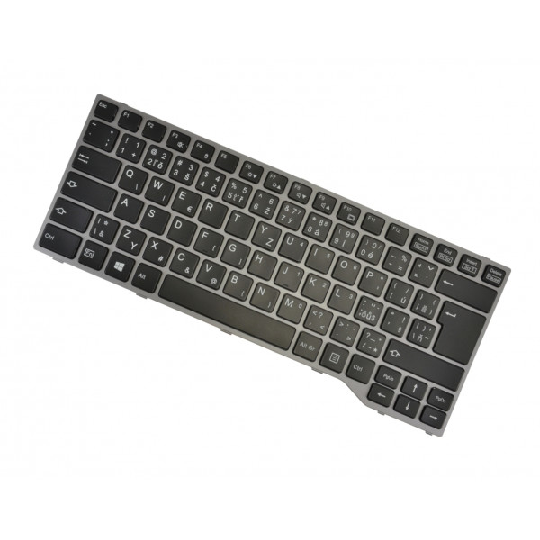 Fujitsu Siemens LIFEBOOK E546 Klávesnica CZ / SK Čierna, bez podsvietenia, s rámčekom