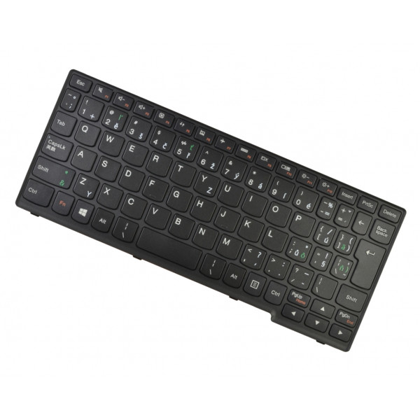 Lenovo S21E-20 Klávesnica CZ / SK Čierna, bez podsvietenia, s rámčekom