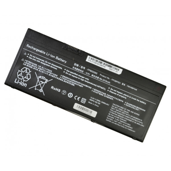 Fujitsu Siemens LIFEBOOK U758 Batéria 3490mAh Li-poly 14,4V, 50Wh