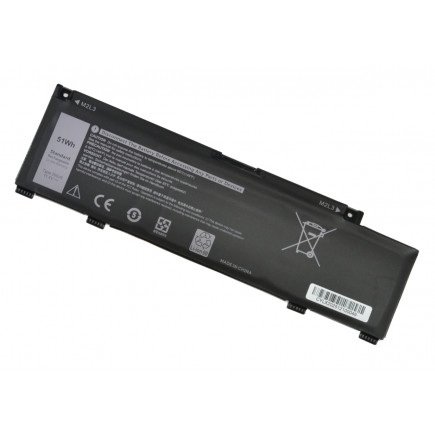 Kompatibilní PN1VN Batéria 51Wh Li-poly 11,4V, čierna