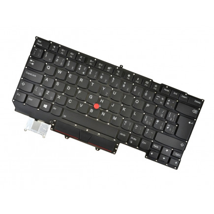 Lenovo ThinkPad X1 Carbon 6th Gen Klávesnica bez rámčeka čierna CZ / SK podsvietená