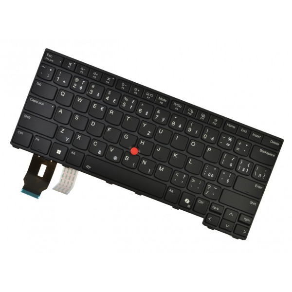 Lenovo ThinkPad L14 Gen 6 Klávesnica CZ / SK čierna, podsvietená, s rámčekom