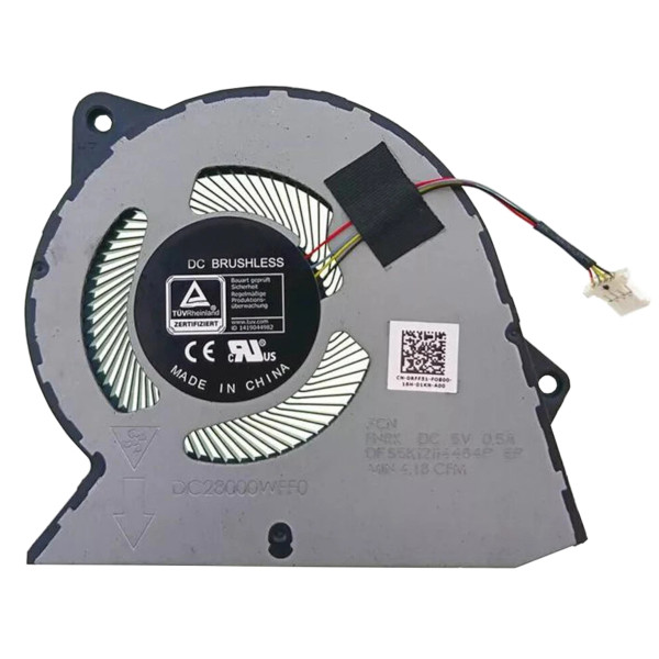 Ventilátor Chladič na notebook Kompatibilní Dell 0RFF51