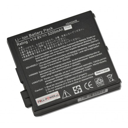 Asus kompatibilní 70-N9X1B1000 Batéria 5200mah Li-ion 14,8V články SAMSUNG